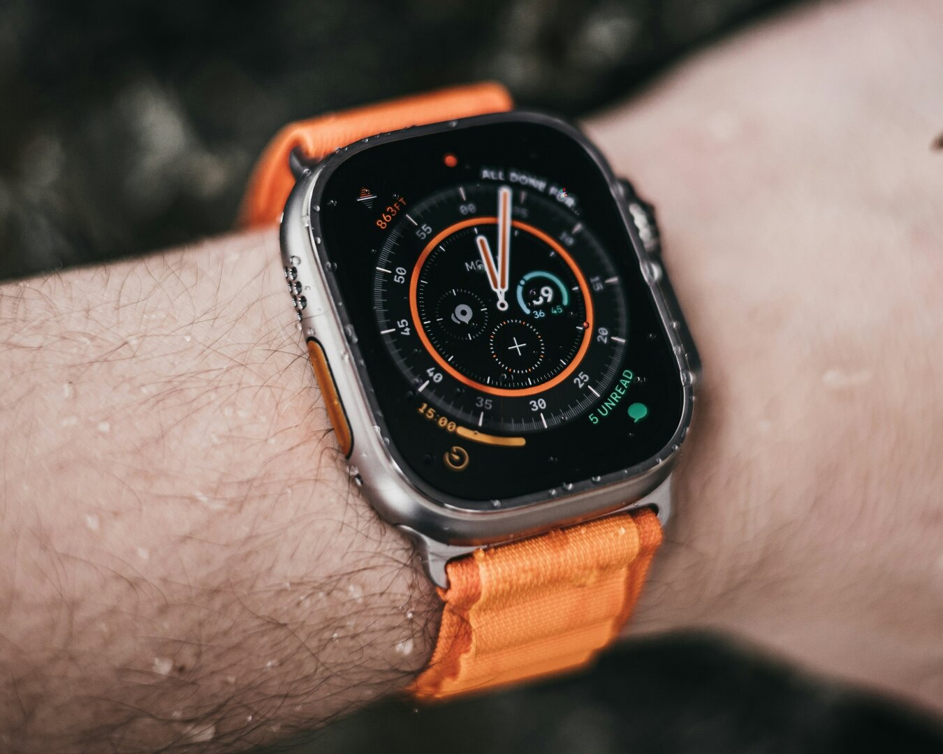 Alpine Loop Armband - Orange - Geeignet f&uuml;r Apple Watch 38mm / 40mm / 41mm / 42mm