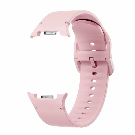 Weiches Silikonband - Gr&ouml;&szlig;e: M/L - Rosa - Samsung Galaxy Watch 8 - 40mm / 44mm