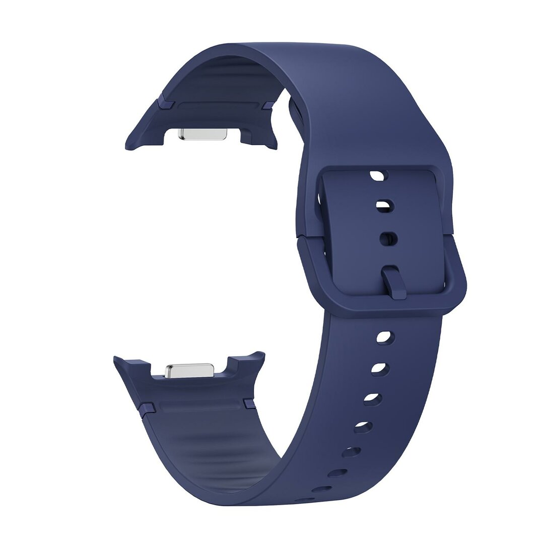 Weiches Silikonband - Gr&ouml;&szlig;e: S/M - Dunkelblau - Samsung Galaxy Watch 8 - 40mm / 44mm
