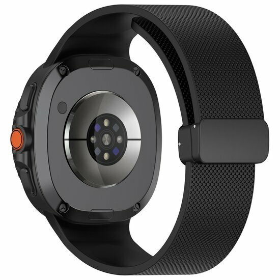 D-Schnalle Sportband - Schwarz - Samsung Galaxy Watch 8 Classic - 46mm