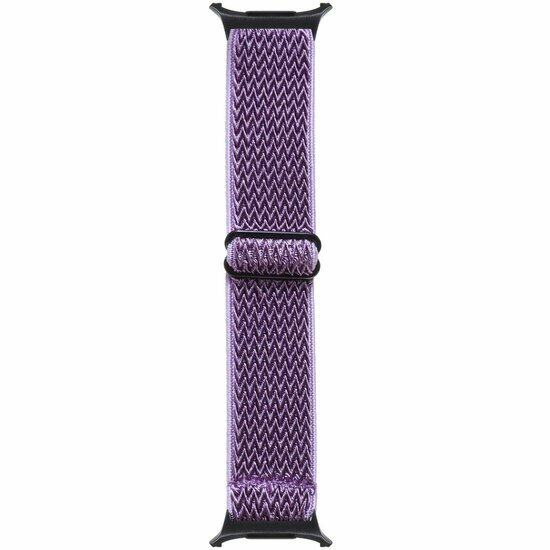 Elastisches Solo Loop Nylonarmband - Lila - Samsung Galaxy Watch 8 Classic - 46mm