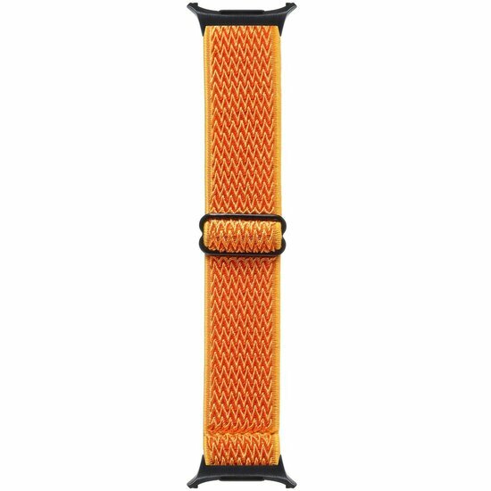 Elastisches Solo Loop Nylonarmband - Orange - Samsung Galaxy Watch 8 Classic - 46mm