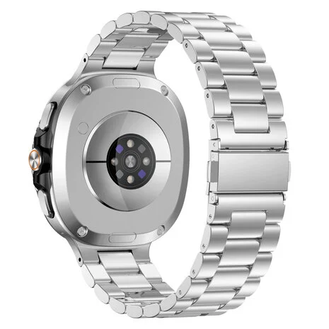 Stahlgliederarmband - Silber - Samsung Galaxy Watch 8 Classic - 46mm