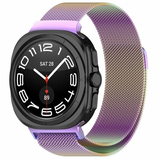 Milanaise Armband - Mehrfarbig - Samsung Galaxy Watch 8 Classic - 46mm