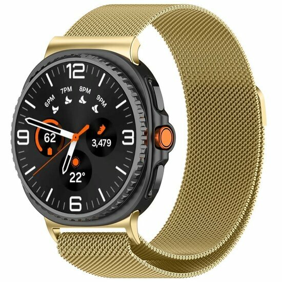 Milanaise Armband - Gold - Samsung Galaxy Watch 8 Classic - 46mm