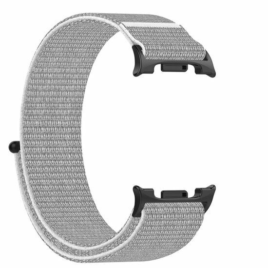 Sportloop Nylonband - Hellgrau - Samsung Galaxy Watch 8 Classic - 46mm