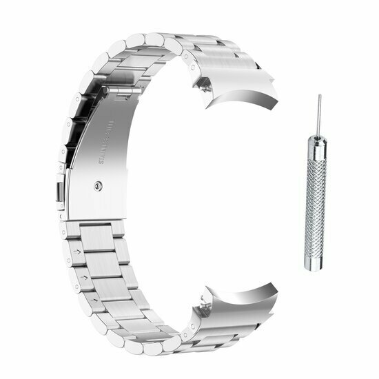 Samsung Galaxy Watch 7 - 40mm / 44mm &amp; Watch FE - Stahlgliederband - Silber