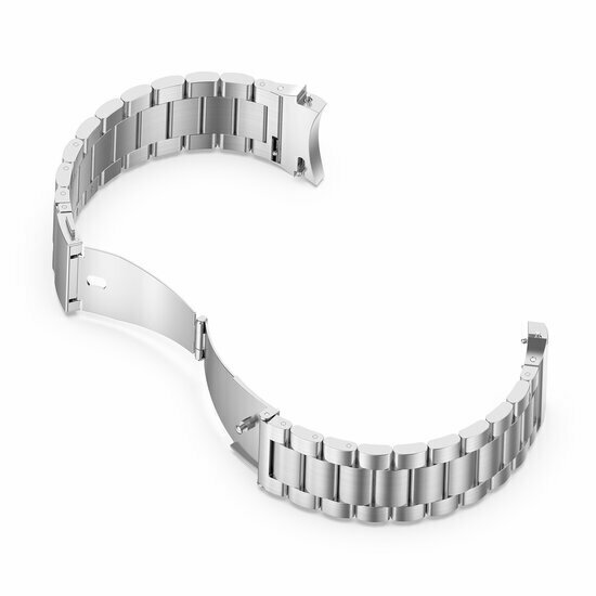 Samsung Galaxy Watch 7 - 40mm / 44mm &amp; Watch FE - Stahlgliederband - Silber