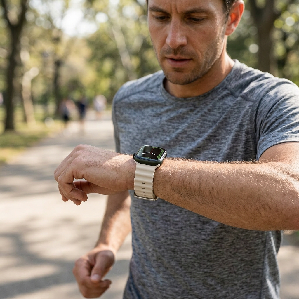 Armband Ocean - Polarstern - Geeignet f&uuml;r Apple Watch 44mm / 45mm / 46mm / 49mm