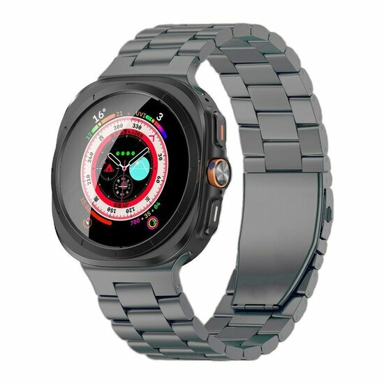 Titan-Gliederarmband - Space Grau - Samsung Galaxy Watch 8 Classic - 46mm