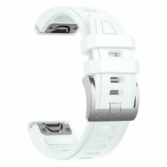 Silikonarmband - Wei&szlig; - Garmin Instinct E - 40mm