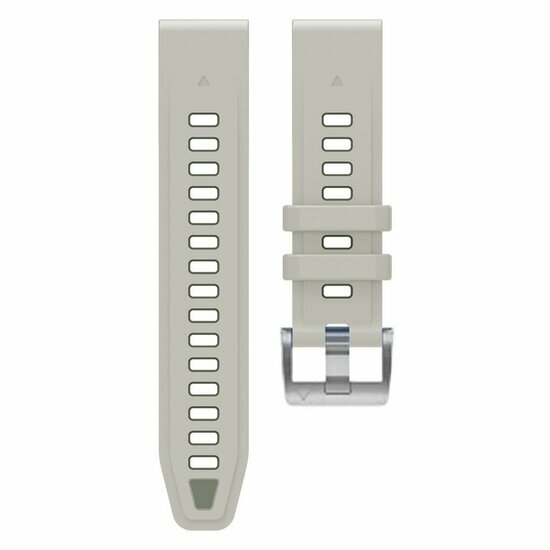 Silikonarmband - Sandgrau - Garmin Instinct E - 40mm