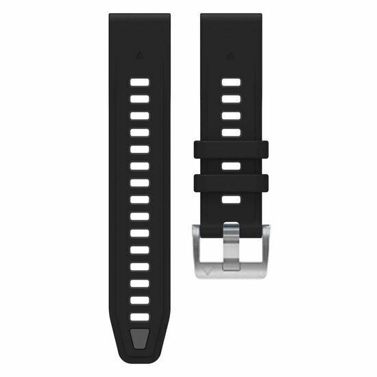 Silikonarmband - Schwarz - Garmin Instinct E - 40mm