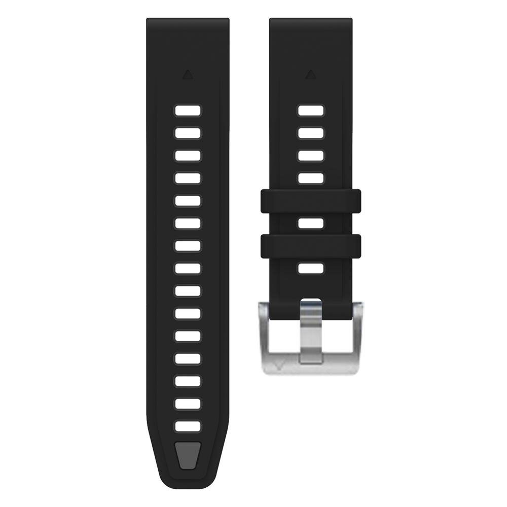 Silikonarmband - Schwarz - Garmin Fenix 8 - 43mm