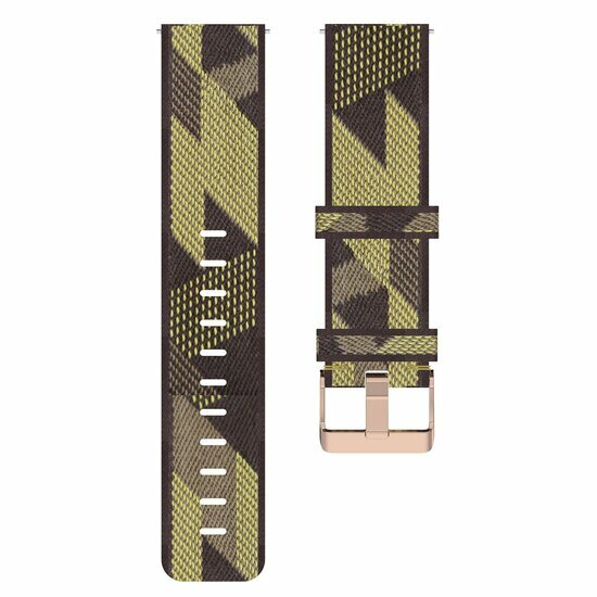 Garmin Venu 4 - 41mm - Canvas-Nylonarmband - Gelb