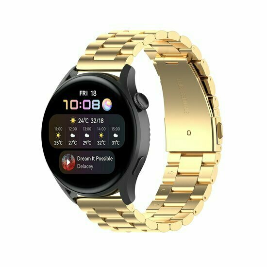 Edelstahl-Gliederarmband - Gold - Huawei Watch GT 6 / GT 6 pro - 46mm