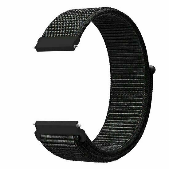 Sport Loop Nylonarmband - Schwarz verblendet - Huawei Watch GT 6 / GT 6 pro - 46mm