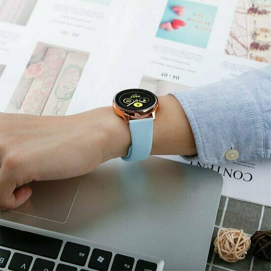 Silikon-Sportarmband - Hellblau - Huawei Watch GT 6 / GT 6 pro - 46mm