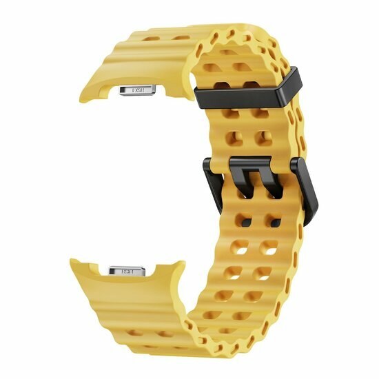 Marine Silikonarmband - Gelb - Samsung Galaxy Watch 8 Classic - 46mm