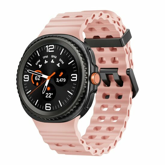Marine Silikonarmband - Rosa - Samsung Galaxy Watch 8 Classic - 46mm