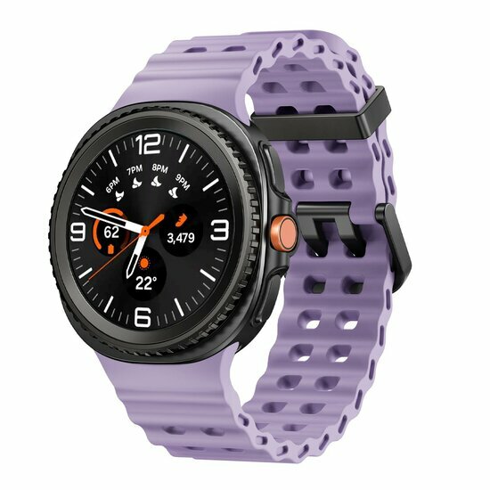 Marine Silikonarmband - Lila - Samsung Galaxy Watch 8 Classic - 46mm