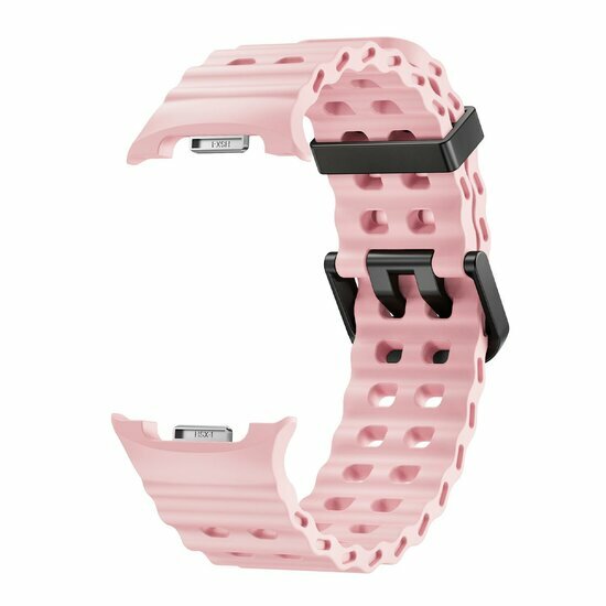 Marine Silikonarmband - Hellrosa - Samsung Galaxy Watch 8 Classic - 46mm