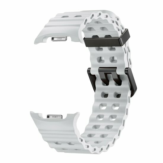 Marine Silikonarmband - Wei&szlig; - Samsung Galaxy Watch 8 Classic - 46mm