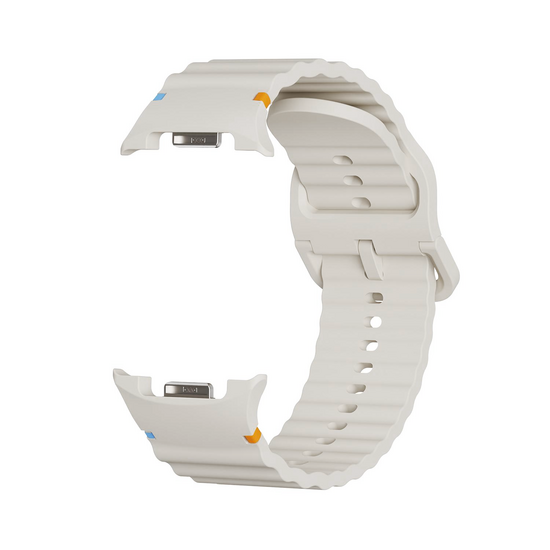 Classic Wave Silikonarmband - Starlight - Samsung Galaxy Watch 8 Classic - 46mm
