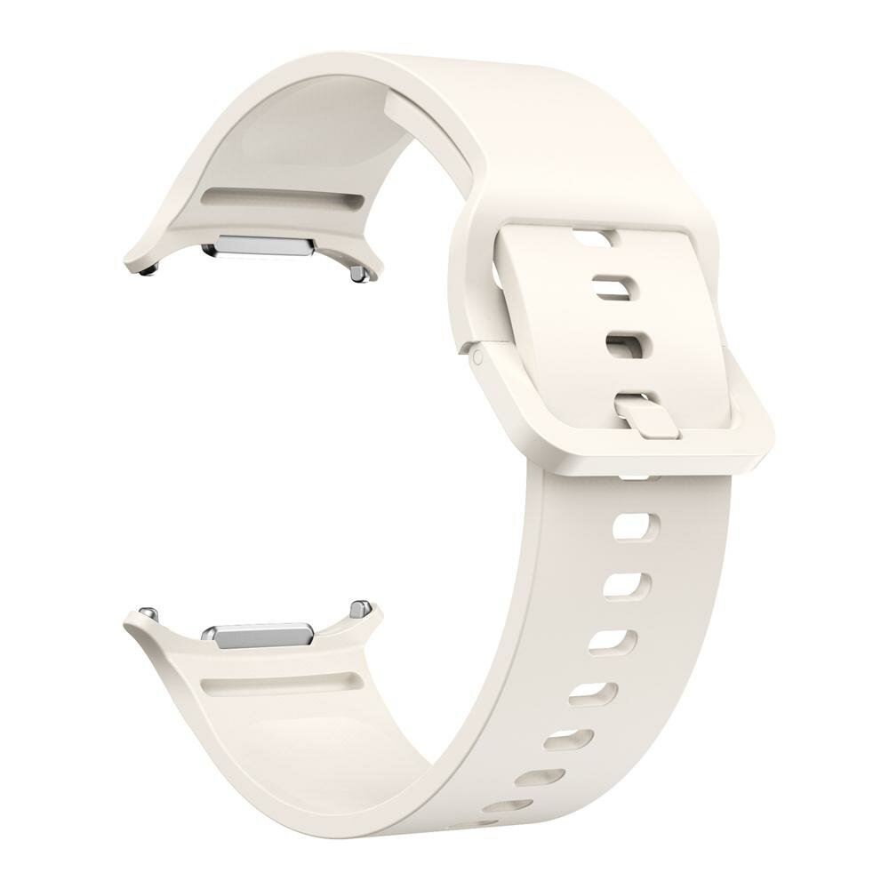 Einfarbiges Silikonarmband - Starlight - Samsung Galaxy Watch Ultra - 47mm