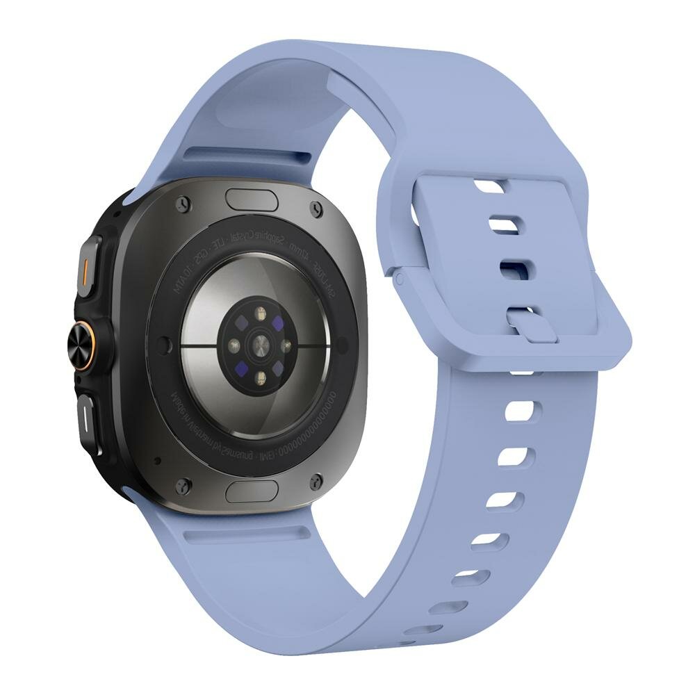 Einfarbiges Silikonarmband - Pastellblau - Samsung Galaxy Watch Ultra - 47mm