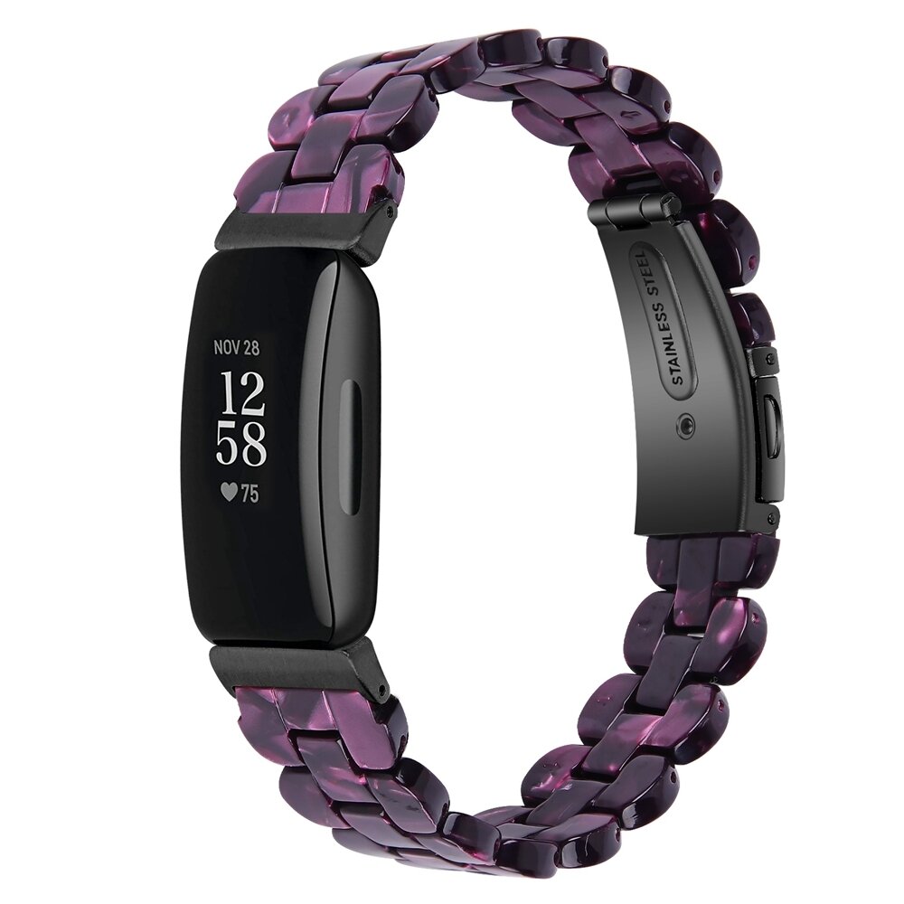 Fitbit Inspire 3 - Resin-Gliederarmband - Lila