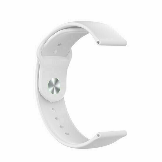 Silikon-Sportarmband - Wei&szlig; - Huawei Watch 5 - 46mm