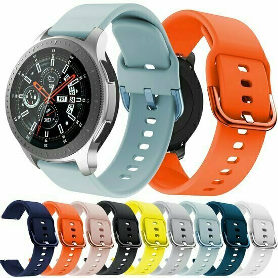 Silikon-Sportarmband - Orange - Huawei Watch 5 - 46mm