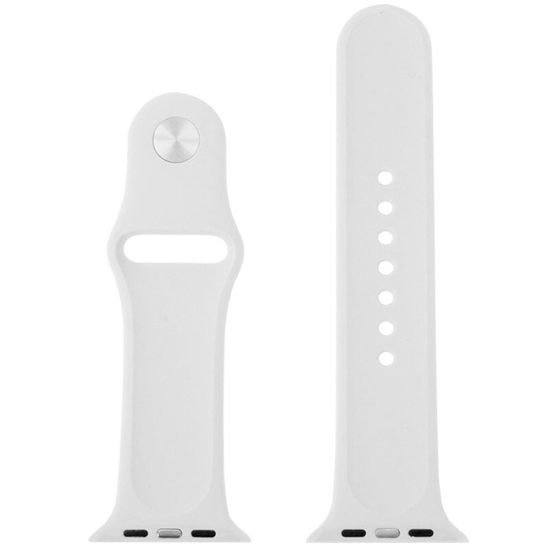 wit apple watch bandje 42mm rubber
