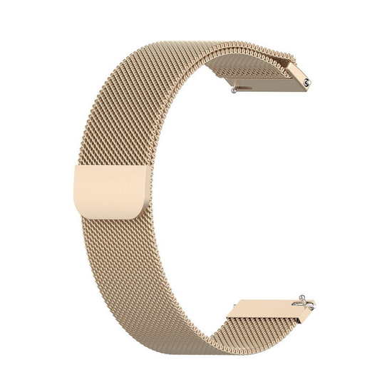Garmin Vivoactive 6 / Vivoactive 5 / Vivoactive 3 - Milanaise Armband - Vintage gold