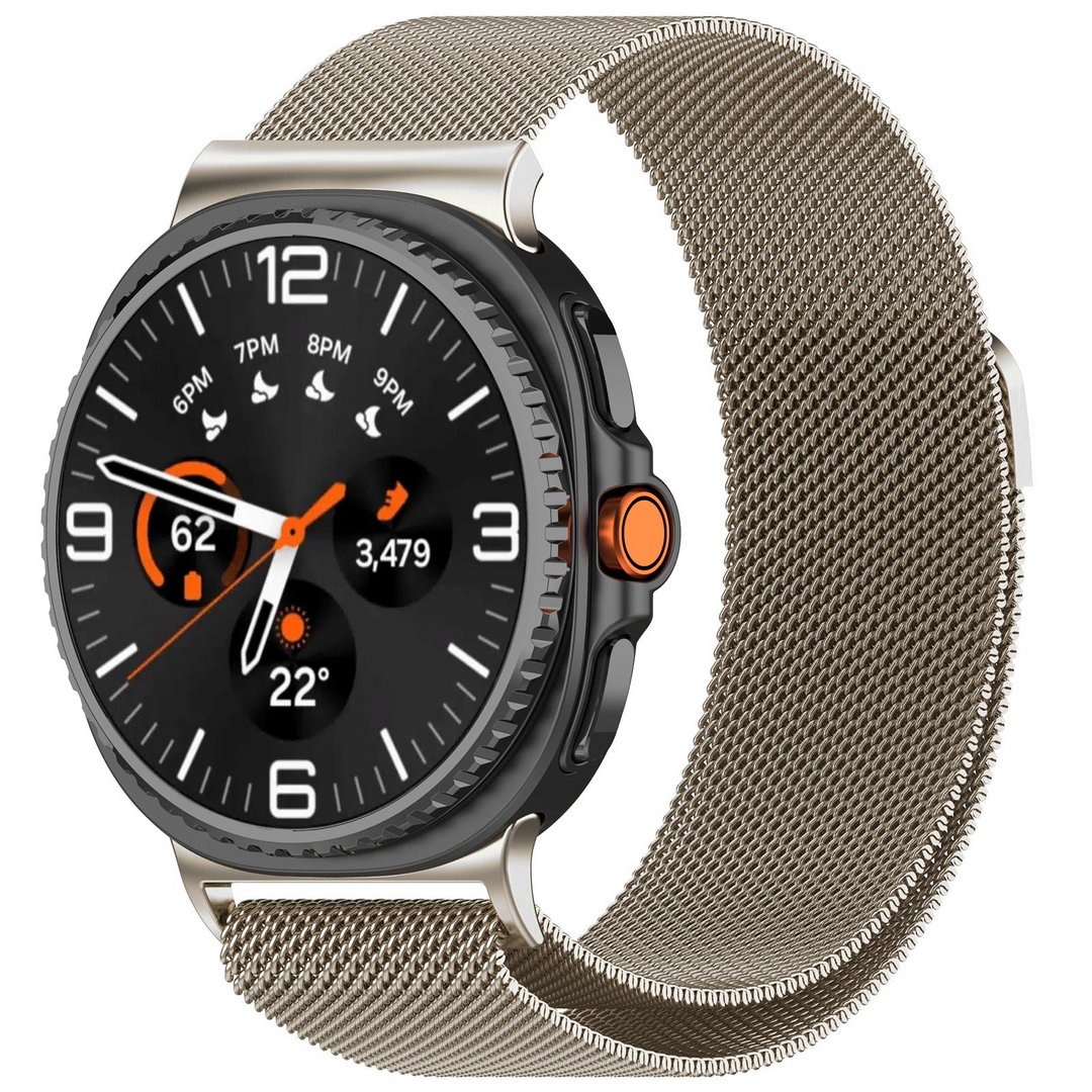 Milanaise Armband - Starlight - Samsung Galaxy Watch 8 Classic - 46mm