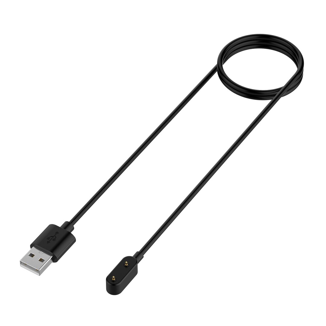 Ladeger&auml;t / Ladekabel - Geeignet f&uuml;r Huawei Watch Fit 5 / 4 / 3 / 2 / 1 / Fit New / Fit Mini - Huawei Honor Band - Huawei Band 9 / 8 / 7 / 6 - USB-Anschluss - 1 Meter - Schwarz