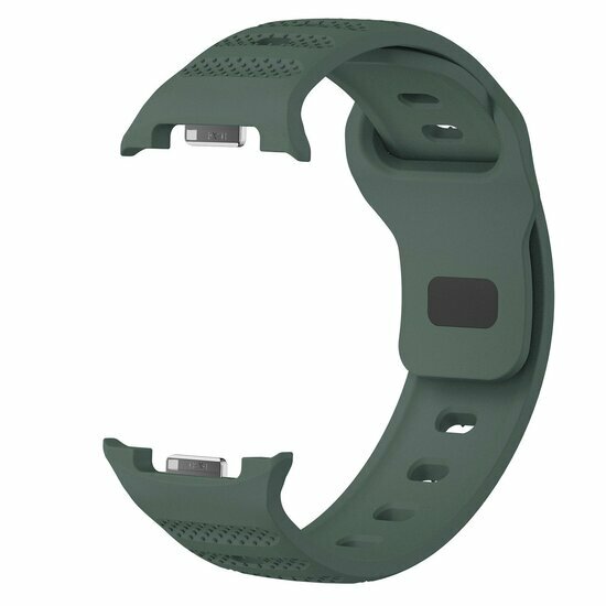 Wave mit Motiv Silikonband - Dunkelgr&uuml;n - Samsung Galaxy Watch 8 Classic - 46mm