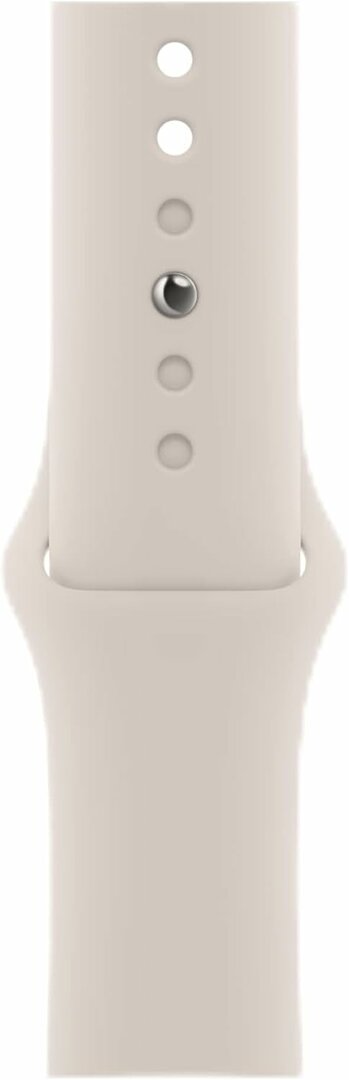 Gummi-Sportband - Polarstern / Starlight - Geeignet f&uuml;r Apple Watch 38mm / 40mm / 41mm