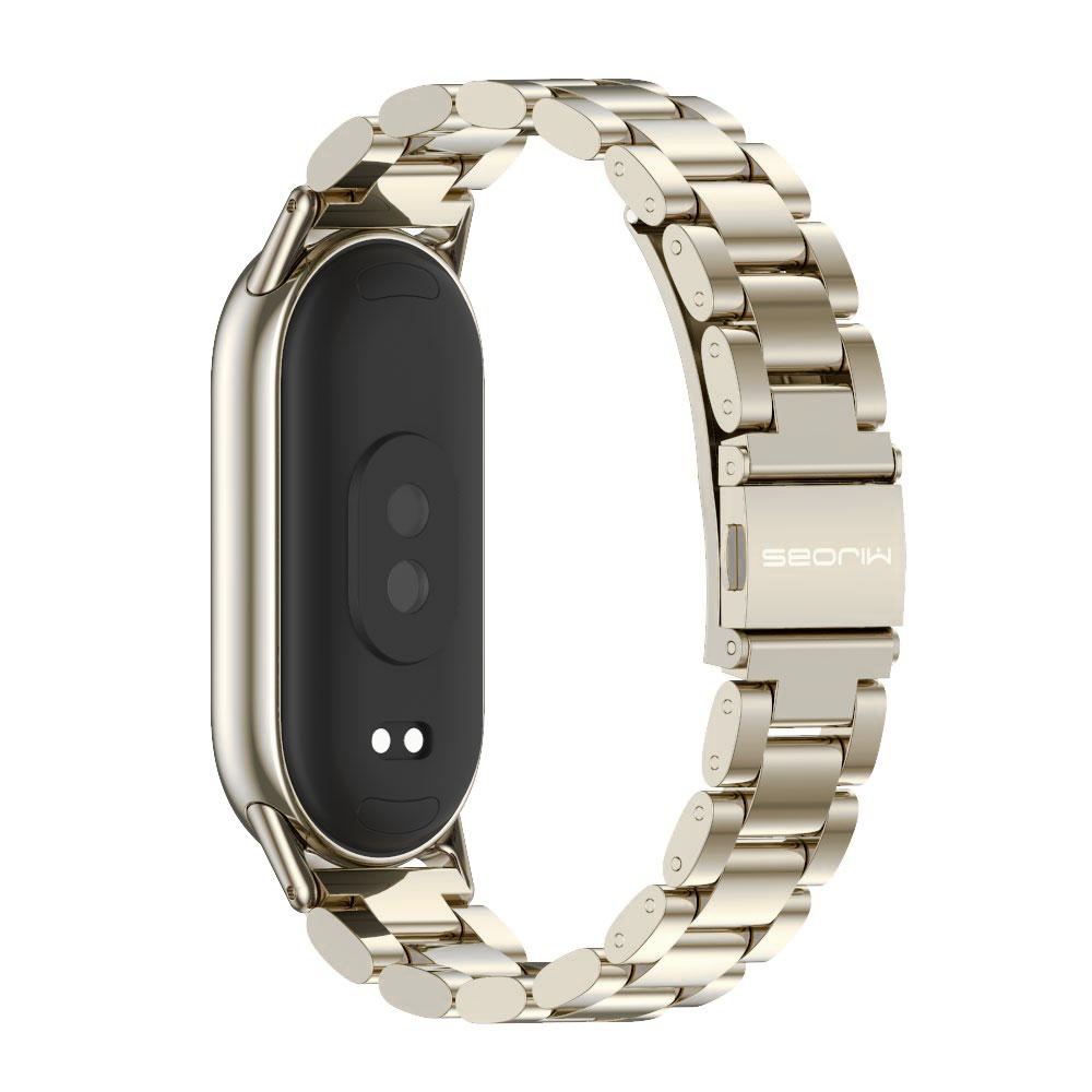 Stahlgliederband - Champagner gold - Xiaomi Smart Band 8 &amp; 9