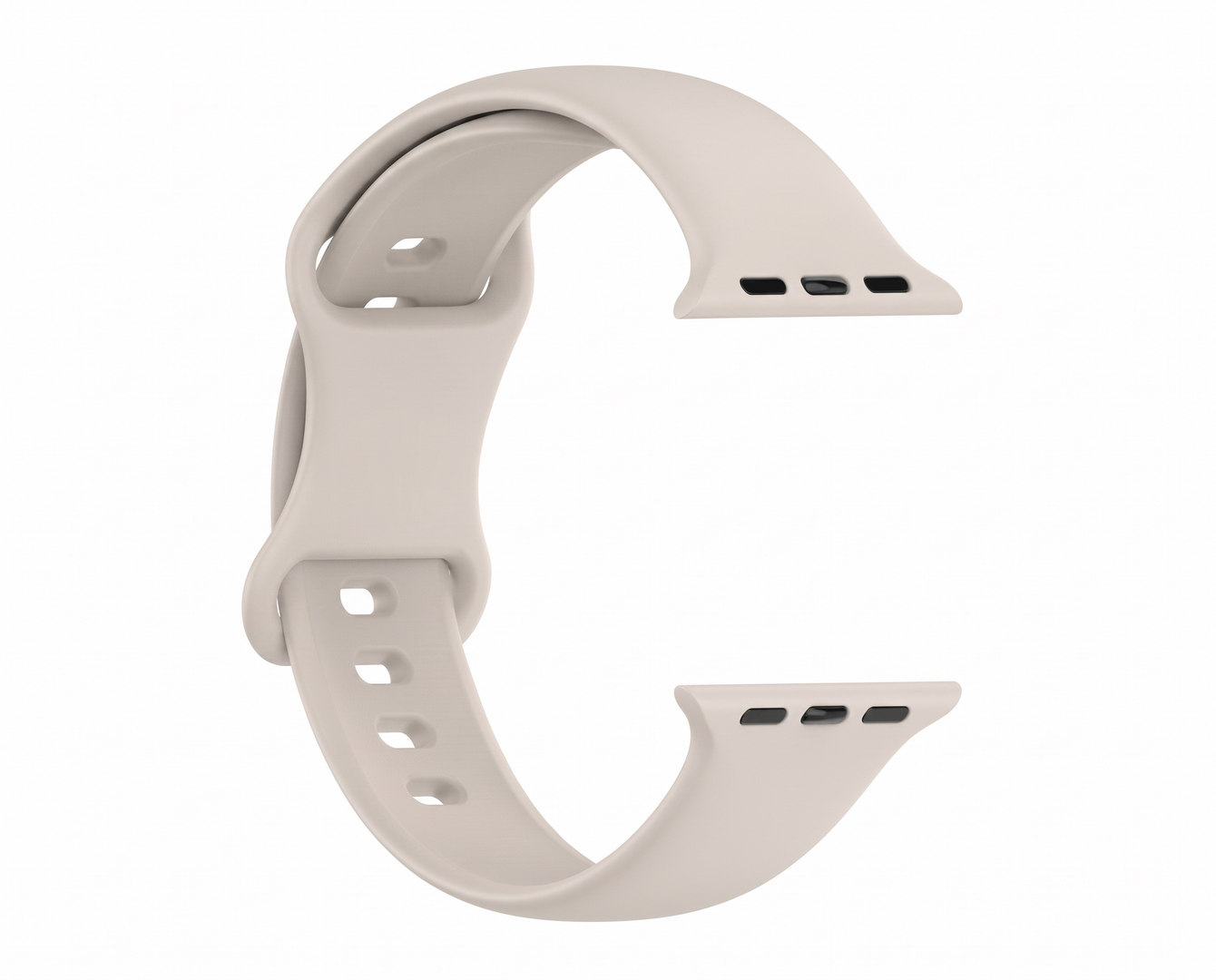 Silikon-Sportband - Polarstern / Starlight - Gr&ouml;&szlig;e: M/L - Passend f&uuml;r Apple Watch 38mm / 40mm / 41mm