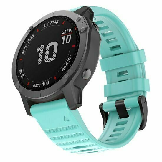 Silikonarmband - Hellblau - Garmin Fenix 9 / 9 pro - 47mm