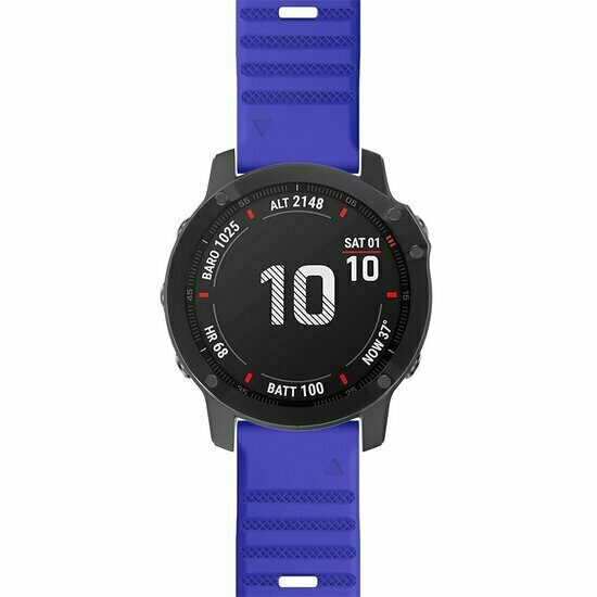 Silikonarmband - Kobaltblau - Garmin Fenix 9 / 9 pro - 47mm