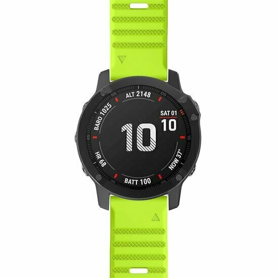 Silikonarmband - Gr&uuml;n - Garmin Fenix 9 / 9 pro - 47mm