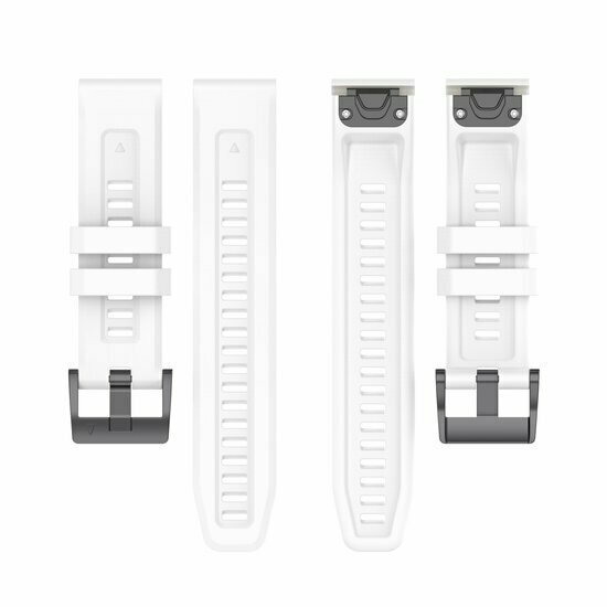 Silikon-Sportarmband - Wei&szlig; - Garmin Fenix 9 / 9 pro - 51mm