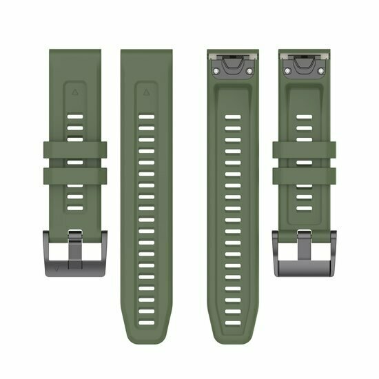 Silikon-Sportarmband - Armeegr&uuml;n - Garmin Forerunner 745 / 935 / 945 / 955 / 965