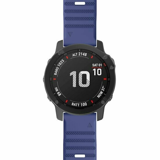 Silikonarmband - Dunkelblau - Garmin Instinct 3 / Instinct E - 45mm