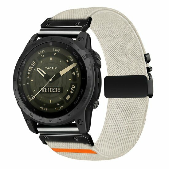 Nylonarmband mit Fallschirmschnallenverschluss - Polarstern - Garmin Quatix 8 - 47mm