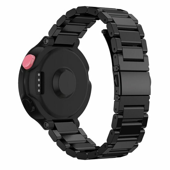 Edelstahl-Gliederarmband - Schwarz - Garmin Approach S20