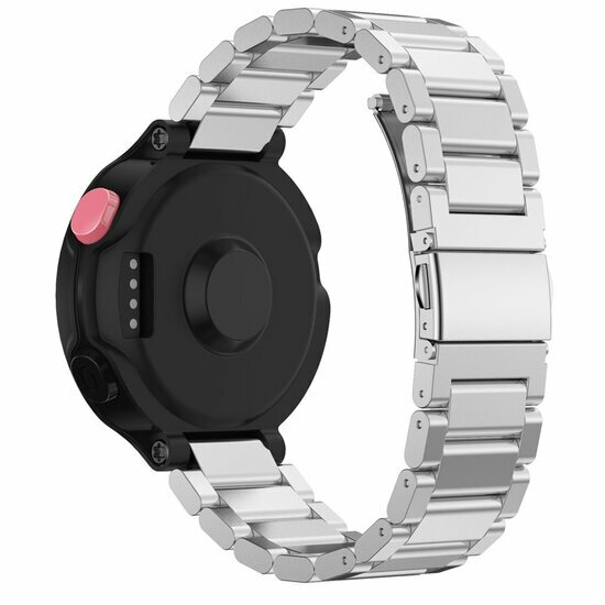 Edelstahl-Gliederarmband - Silber - Garmin Approach S20